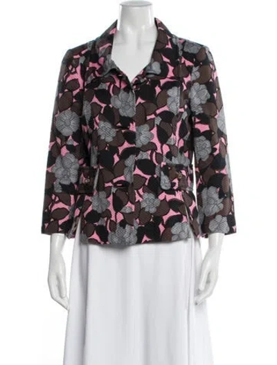 Pre-owned Dolce & Gabbana Floral Print Jacket In Multi