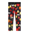 Dolce & Gabbana Tulip-print Slip-on Leggings