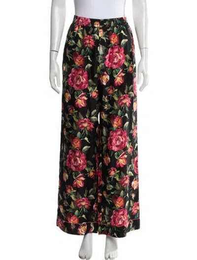 Pre-owned Dolce & Gabbana Floral Print Lounge Set In Pink