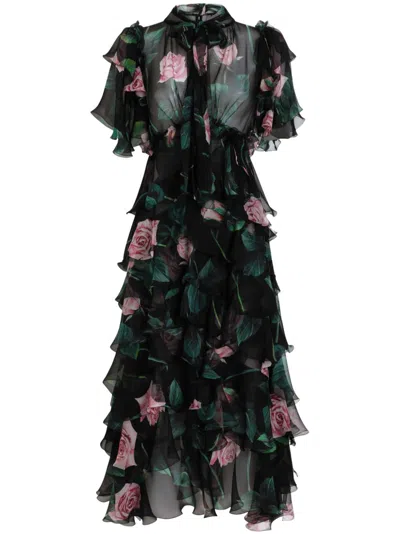 Dolce & Gabbana Floral-print Midi Dress