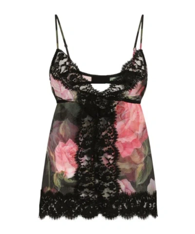 DOLCE & GABBANA FLORAL-PRINT NIGHTDRESS