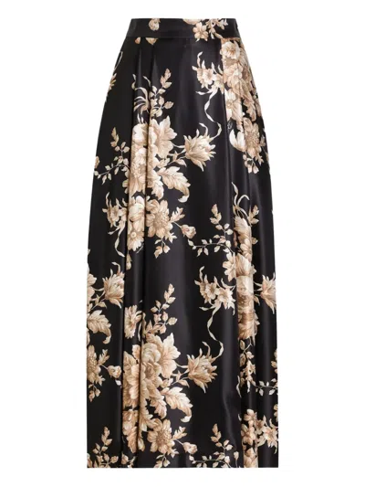 Dolce & Gabbana Midirock Mit Falten In Multi