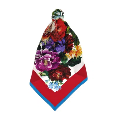 Dolce & Gabbana Floral-print Scarf