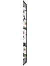 Dolce & Gabbana Floral Print Luxurious Silk Scarf In White