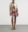 Dolce & Gabbana Dolce&gabbana Floral Logo Button Coat In White