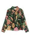 Dolce & Gabbana Floral-print Shirt In Schwarz