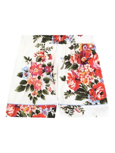 Dolce & Gabbana Floral Pattern Shorts In Multi