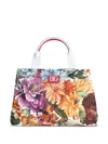 Dolce & Gabbana Floral-print Shoulder Bag