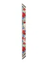 Dolce & Gabbana Floral Print Silk Bandeau In Multicolour
