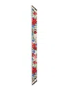 Dolce & Gabbana Floral Print Silk Bandeau In Multicolour