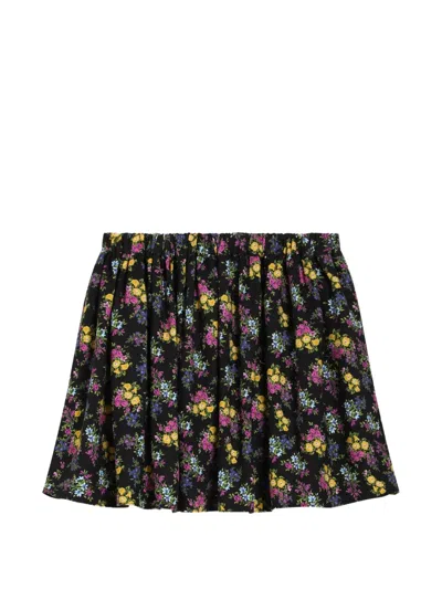 Dolce & Gabbana Kids' Floral-print Skirt In Multi