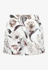Dolce & Gabbana Floral-print Swim Shorts In Multicolor