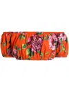 Dolce & Gabbana Floral-print Top In Red