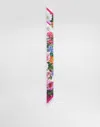 Dolce & Gabbana Floral-print Twill Headscarf (6x100) In Print