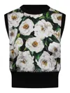 Dolce & Gabbana Floral Print Sweater In Multicolour