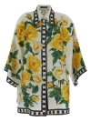 DOLCE & GABBANA DOLCE & GABBANA FLORAL PRINTED SHIRT