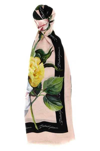 DOLCE & GABBANA DOLCE & GABBANA FLORAL SCARF