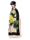 Dolce & Gabbana Floral Scarf In Multicolor