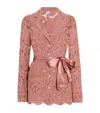Dolce & Gabbana Floral Cordonetto Lace Pajama Shirt