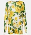 Dolce & Gabbana Floral Shirt In Multicolor