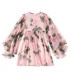 Dolce & Gabbana Rose-print Dress In Pink
