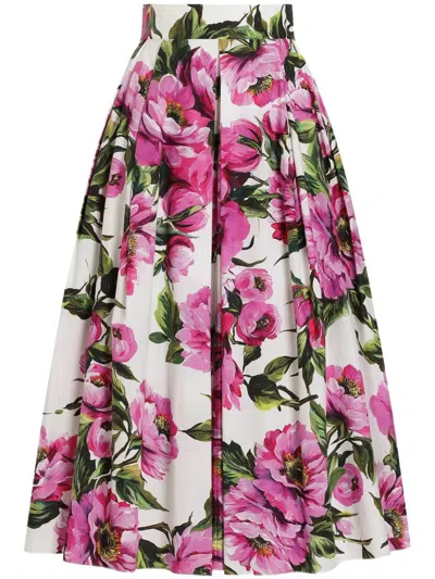 DOLCE & GABBANA DOLCE & GABBANA FLORAL SKIRT