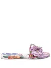 Dolce & Gabbana Beach Slider In Multicolour