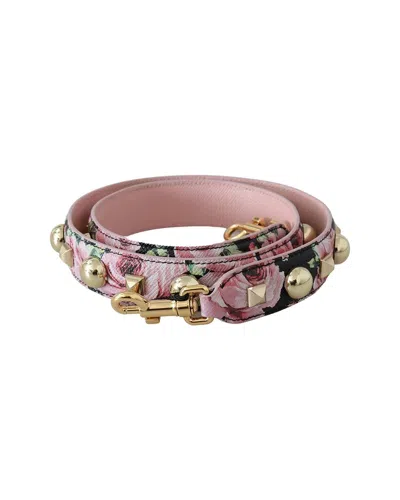Dolce & Gabbana Floral Stud Shoulder Strap