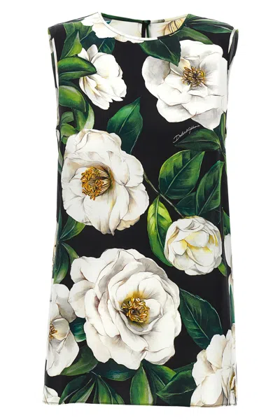 DOLCE & GABBANA DOLCE & GABBANA FLORAL TOP