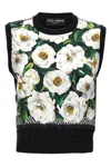 Dolce & Gabbana Floral Print Sweater