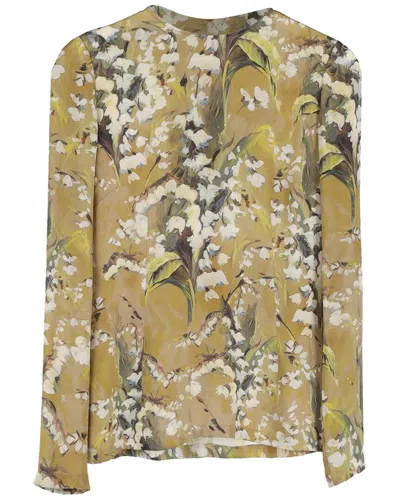 Dolce & Gabbana Floral-print Blouse (authentic Pre-loved) In Multi