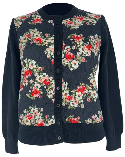 Pre-owned Dolce & Gabbana Floral-print Cardigan