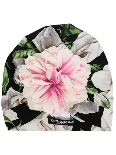 Dolce & Gabbana Multicolour Silk Floran Turban