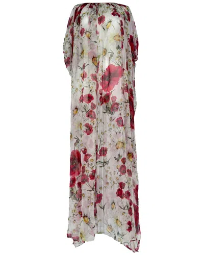 Pre-owned Dolce & Gabbana Floral-print Maxi Dress, Size It 40 (authentic Pre-loved)