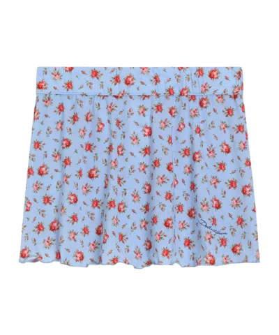 Dolce & Gabbana Floral-print Mini Skirt In Multi