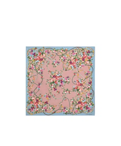 Dolce & Gabbana Floral-print Scarf In Multi
