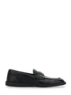 Dolce & Gabbana Leather Moccasin From The New Florio Line In Black