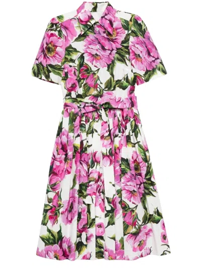 DOLCE & GABBANA DOLCE & GABBANA FLOWER PRINT DRESS