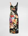 Dolce & Gabbana Floral-print Midi Dress