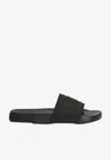 Dolce & Gabbana 20mm Saint Barth Rubber Slides In Black