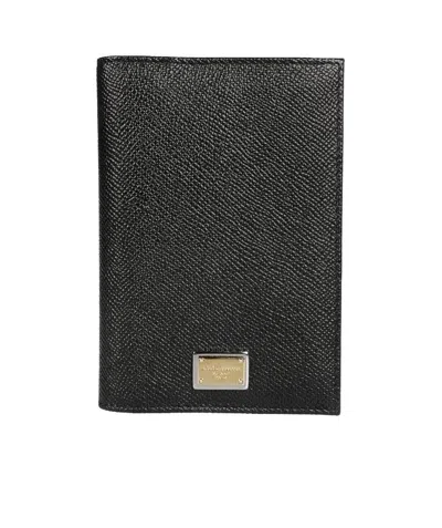 Dolce & Gabbana Fold Out Purse In Black