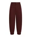 Dolce & Gabbana Folded-edge Trousers In Brown