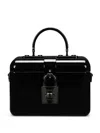 Dolce & Gabbana Foldover-top Tote Bag In Black