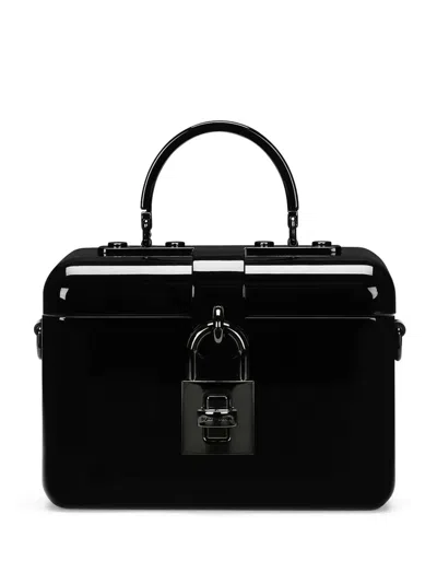 Dolce & Gabbana Foldover-top Tote Bag In Black