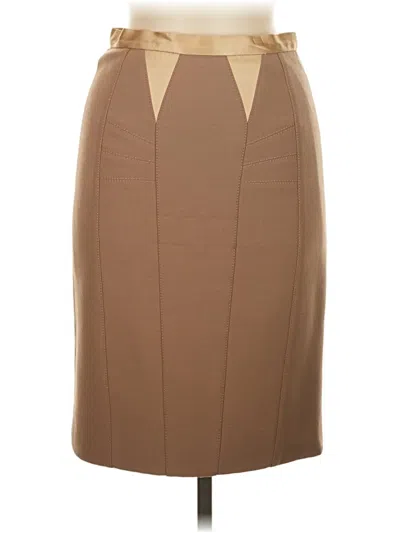 Pre-owned Dolce & Gabbana Formal Skirt In Brown