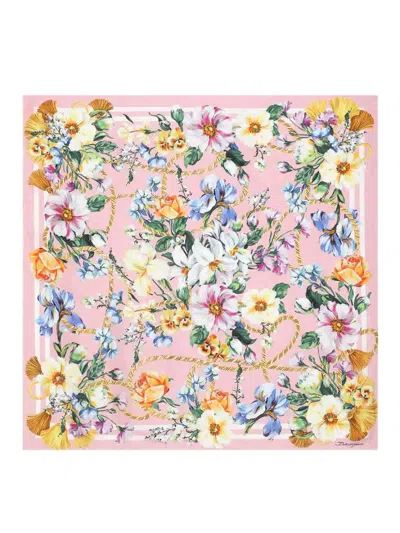 Dolce & Gabbana Foulard In White