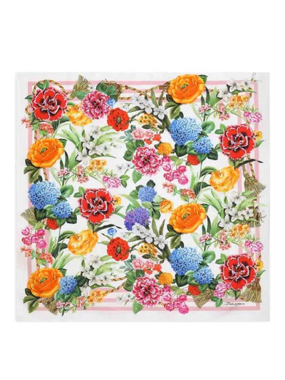 Dolce & Gabbana Foulard In White