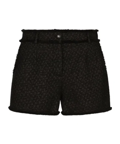 DOLCE & GABBANA DOLCE  GABBANA RASCHEL TWEED SHORTS