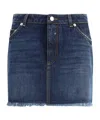 Dolce & Gabbana Women Denim Miniskirt In Blue