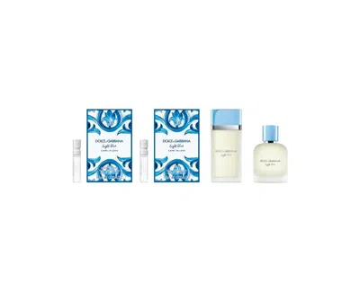 Dolce & Gabbana Free 4-pc. Light Blue Mini Bundle With $150 Dolce&gabbana Fragrance Collection Purchase In Multi